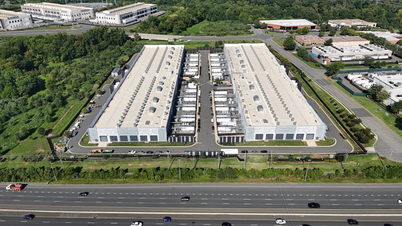 An aerial view of an Amazon Web Services data center in Sterling, Va. An aerial view of an Amazon Web Services data center in Sterling, Va.