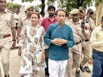 File photo of activist Sonam Wangchuk, with his wife Gitanjali J Angmo