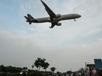 Commercial airline flights operating on regular schedules will be exempt from the ban. (AFP)