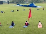 Uttar Pradesh women during a conditioning camp in Lucknow (Sourced)