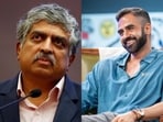  Infosys co-founder Nandan Nilekani and Zerodha co-founder Nikhil Kamath.
