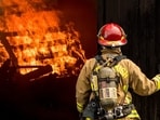A structure fire was reported in Upland California. Image for representational purposes.(Unsplash)