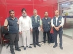 Harnek Singh was deported from the United States and apprehended by CBI officials after he arrived at Indira Gandhi International Airport in New Delhi.