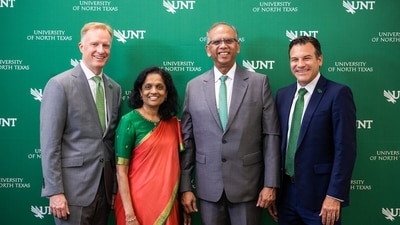 The Anuradha and Vikas Sinha College of Artificial Intelligence and Advanced Analytics will serve as an academic and research hub focused on artificial intelligence, intelligent systems and data analytics. (news.unt.edu) The Anuradha and Vikas Sinha College of Artificial Intelligence and Advanced Analytics will serve as an academic and research hub focused on artificial intelligence, intelligent systems and data analytics. (news.unt.edu)