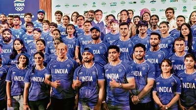 A total of 503 athletes from across 36 sports disciplines are going to be competing for India at the Asian Games. (Photo: Sanjeev Verma/HT) A total of 503 athletes from across 36 sports disciplines are going to be competing for India at the Asian Games. (Photo: Sanjeev Verma/HT)
