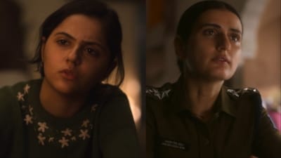 Aneet Padda and Fatima Sana Shaikh star in Hunkkaar. Aneet Padda and Fatima Sana Shaikh star in Hunkkaar.