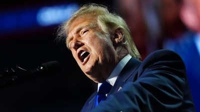 President Donald Trump speaks at the Republican convention, Wednesday, Sept. 9, 2026, in Dallas. (AP Photo/Julia Demaree Nikhinson) President Donald Trump speaks at the Republican convention, Wednesday, Sept. 9, 2026, in Dallas. (AP Photo/Julia Demaree Nikhinson)