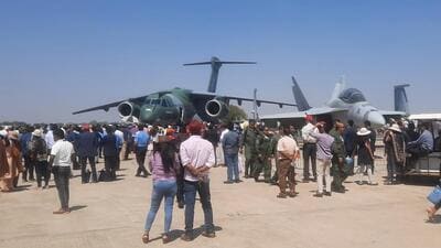 Embraer executives are expected to meet Indian officials at the Brics Summit as Brazil renews its push for the C-390 Millennium aircraft for the IAF.
