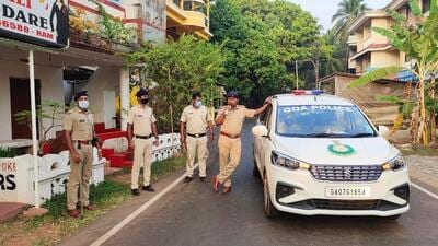 Goa police arrested three Mumbai residents in connection with the shooting targeting Casino Pride Group MD Shrinivas Nayak last month. Goa police arrested three Mumbai residents in connection with the shooting targeting Casino Pride Group MD Shrinivas Nayak last month.