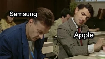 Apple iPhone Duo's ₹3 lakh price tag sparked a meme fest online. Apple iPhone Duo's ₹3 lakh price tag sparked a meme fest online.