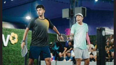 Harsh Mehta and his partner Quang Duong won bronze at The Pickleball World Cup 2026 in Vietnam. (PPA) Harsh Mehta and his partner Quang Duong won bronze at The Pickleball World Cup 2026 in Vietnam. (PPA)