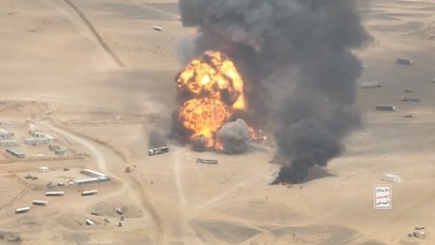 The question of Pakistan's response arose after Houthis struck Saudi cities and energy infrastructure this week. (via REUTERS)
