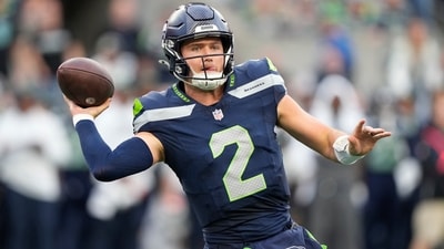 Drew Lock received an early opportunity to step in for the Seattle Seahawks. (AP Photo) Drew Lock received an early opportunity to step in for the Seattle Seahawks. (AP Photo)