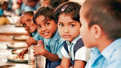 According to the report, India’s household spending on education also increased. In urban India, education accounted for 4.3% of household expenditure in 2000, rising to 6% in 2025 (Shutterstock) According to the report, India’s household spending on education also increased. In urban India, education accounted for 4.3% of household expenditure in 2000, rising to 6% in 2025 (Shutterstock)