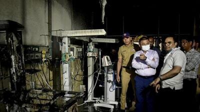 The August 24 fire at Amravati Women’s Hospital killed three newborns. An inquiry found lapses in fire safety, equipment maintenance and supervision. The August 24 fire at Amravati Women’s Hospital killed three newborns. An inquiry found lapses in fire safety, equipment maintenance and supervision.