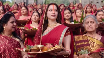 Tamannaah Bhatia in The Vvaan's new track Chhathi Maiya.