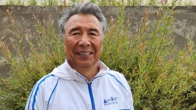 A mountaineer himself, Chewang Motup Goba started the Ladakh Marathon in 2012 (Special Arrangement) A mountaineer himself, Chewang Motup Goba started the Ladakh Marathon in 2012 (Special Arrangement)