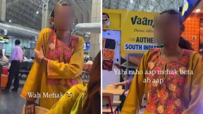 Leena Bhushan filmed herself rebuking a team member for packing a lighter in flight luggage. Leena Bhushan filmed herself rebuking a team member for packing a lighter in flight luggage.