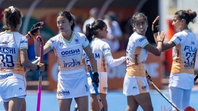 India women are two wins away from completing a hat-trick of titles (Hockey India) India women are two wins away from completing a hat-trick of titles (Hockey India)
