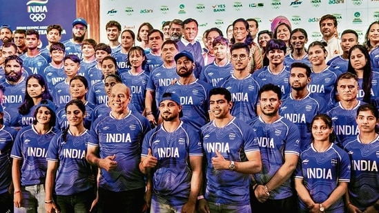 A total of 503 athletes from across 36 sports disciplines are going to be competing for India at the Asian Games. (Photo: Sanjeev Verma/HT)