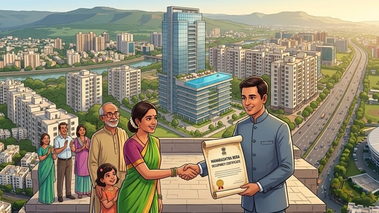 Mumbai real estate update: BMC’s new Occupation Certificate (OC) amnesty SOP makes clear that housing societies cannot seek relief merely because their buildings lack an OC; valid valid Intimation of Disapproval (IOD) and Commencement Certificate (CC), along with the developer’s NOC, remain key requirements (Picture for representational purposes only) (Gemini Generated Photo )