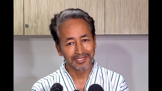 Climate activist Sonam Wangchuk (PTI)