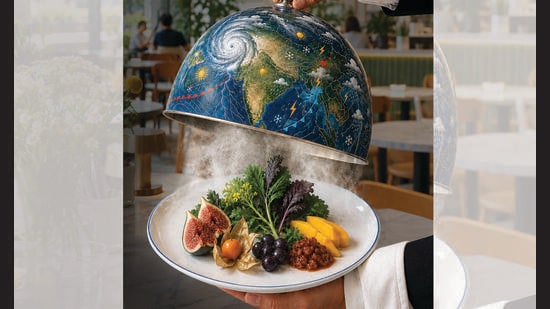 Restaurant owners now plan dynamic recipes: Dishes that depend on the availability of ingredients. (ILLUSTRATION CREATED BY LEELA USING CHATGPT)