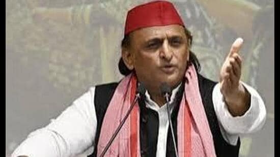 Samajwadi Party chief Akhilesh Yadav. (HT file)