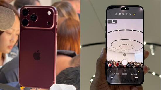 Variable aperture on the main camera unlocks a lot of new photography functionality. (Vishal Mathur | HT Picture)