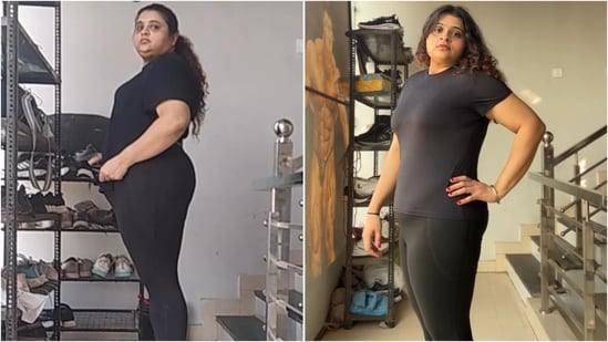 Shavy Jain, who lost 35 kg, emphasizes movement beyond the gym, recommending 4,000 daily steps and meal prepping. (Instagram/@shavyjain7)