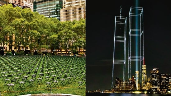 NY marks 25 years since 9/11 with lights, flowers and prayers