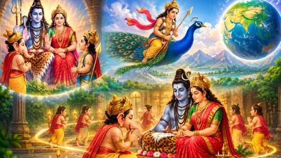 గణేశుడి తెలివితేటలకు నిదర్శనం ఈ కథ.. తల్లిదండ్రుల ప్రాధాన్యత ఇదే! (AI)