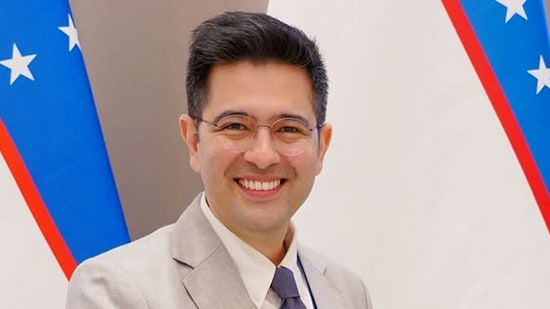 BJP lawmaker Raghav Chadha represented India at the 12th IPU Global Conference of Young Parliamentarians in Samarkand, Uzbekistan.