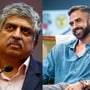  Infosys co-founder Nandan Nilekani and Zerodha co-founder Nikhil Kamath.