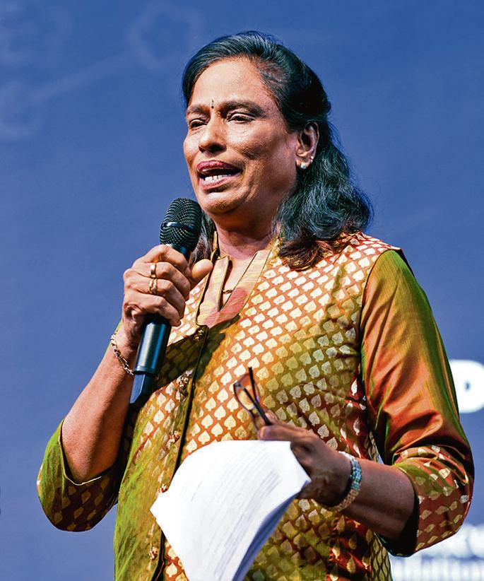 PT Usha, President, India Olympic Association. PT Usha, President, India Olympic Association.