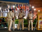 The Delhi Police has deployed nearly 30,000 personnel for the summit, including 15,000 city police personnel and 200 companies of paramilitary forces. (RAJ K RAJ /HT PHOTO)