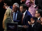 Erika Kirk seen with JD Vance at the RNC convention.