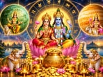 లక్ష్మీ నారాయణ రాజయోగం: సెప్టెంబర్ 26 నుంచి ఈ 5 రాశులకు అదృష్టమే!(AI)