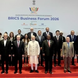 BRICS Summit India LIVE:  BRICS leaders ahead of summit in Delhi