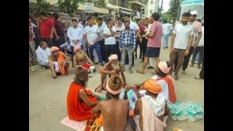HSVP demolishes religious structures in Gurugram amid protests