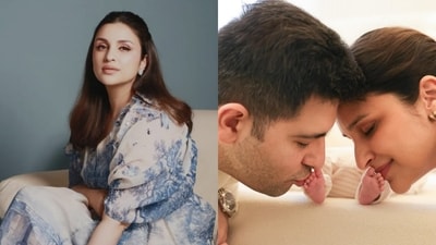 Parineeti Chopra calls Shaque her son, Neer's debut as well. Parineeti Chopra calls Shaque her son, Neer's debut as well.