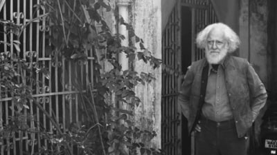Mehrotra at the gate of his home in Dehradun. “My sense of mortality is keener than ever,” he says. “In my garden, I look at an unfamiliar sapling and wonder if I’ll ever find out its name.” (Hardeep Singh / HT Photo) Mehrotra at the gate of his home in Dehradun. “My sense of mortality is keener than ever,” he says. “In my garden, I look at an unfamiliar sapling and wonder if I’ll ever find out its name.” (Hardeep Singh / HT Photo)