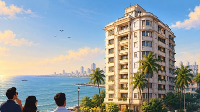 Mumbai real estate market's 3 BHK apartment listing in upscale Breach Candy area of South Mumbai has caught the attention of social media users. (Picture for representational purposes only) Mumbai real estate market's 3 BHK apartment listing in upscale Breach Candy area of South Mumbai has caught the attention of social media users. (Picture for representational purposes only)