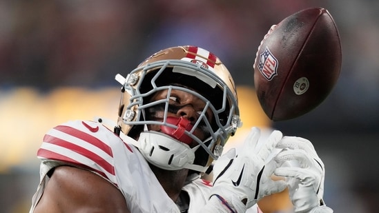 San Francisco 49ers wide receiver De'Zhaun Stribling pictured. (AP Photo/Mark J. Terrill)