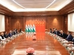 BRICS Summit 2026: Prime Minister Narendra Modi and Chinese President Xi Jinping hold a bilateral meeting on the sidelines of the BRICS Summit in New Delhi.