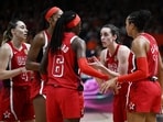 Some fans claimed that Caitlin Clark was not being involved enough in Team USA's offensive plays,