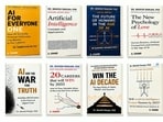 Cover pages of eight books penned by IAS officer manish Ranjan (HT Photo)