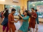 Delhiites, it's time to enrol in garba-dandiya classes ahead of Navratri festivities.(Photo: Generated using Gemini AI for representational purposes only)
