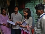In Mumbai, where the Mahayuti holds 22 of the 36 constituencies, the exclusion gap was slightly wider. (Praful Gangurde/HT)