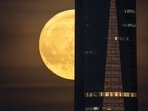 September's Harvest Moon to Light Up ThursdayPhotographer: Paul Hanna/Bloomberg